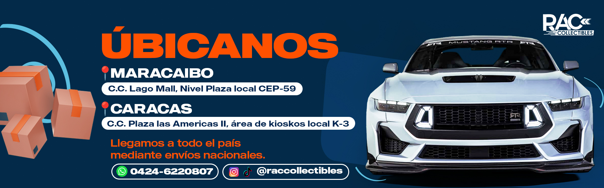 Nuevos productos disponibles en RAC Collectibles - Tiendas en Maracaibo y Caracas